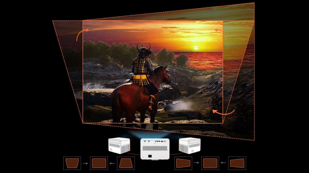 BenQ X3100i True 4K UHD HDR 4LED 3300 Lumens Console Gaming Projector